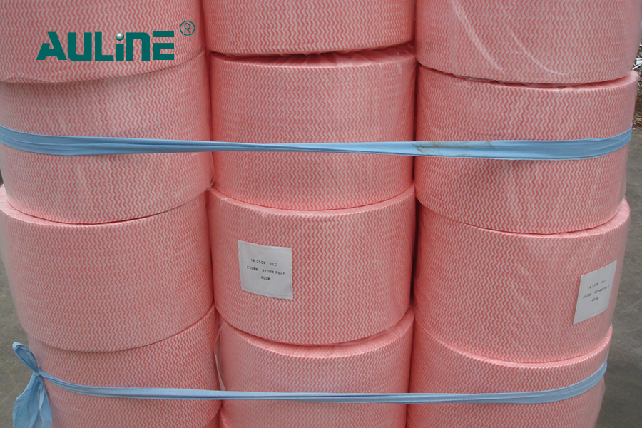 Ispod tiskane serije drvene pulpe od Spunlace netkanog materijala