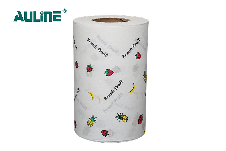 Ispod tiskane serije drvene pulpe od Spunlace netkanog materijala